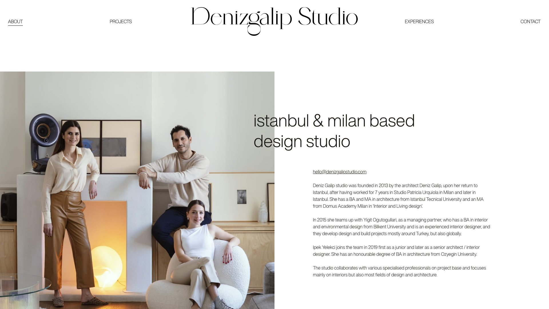 denizgalip studio iç sayfa 1