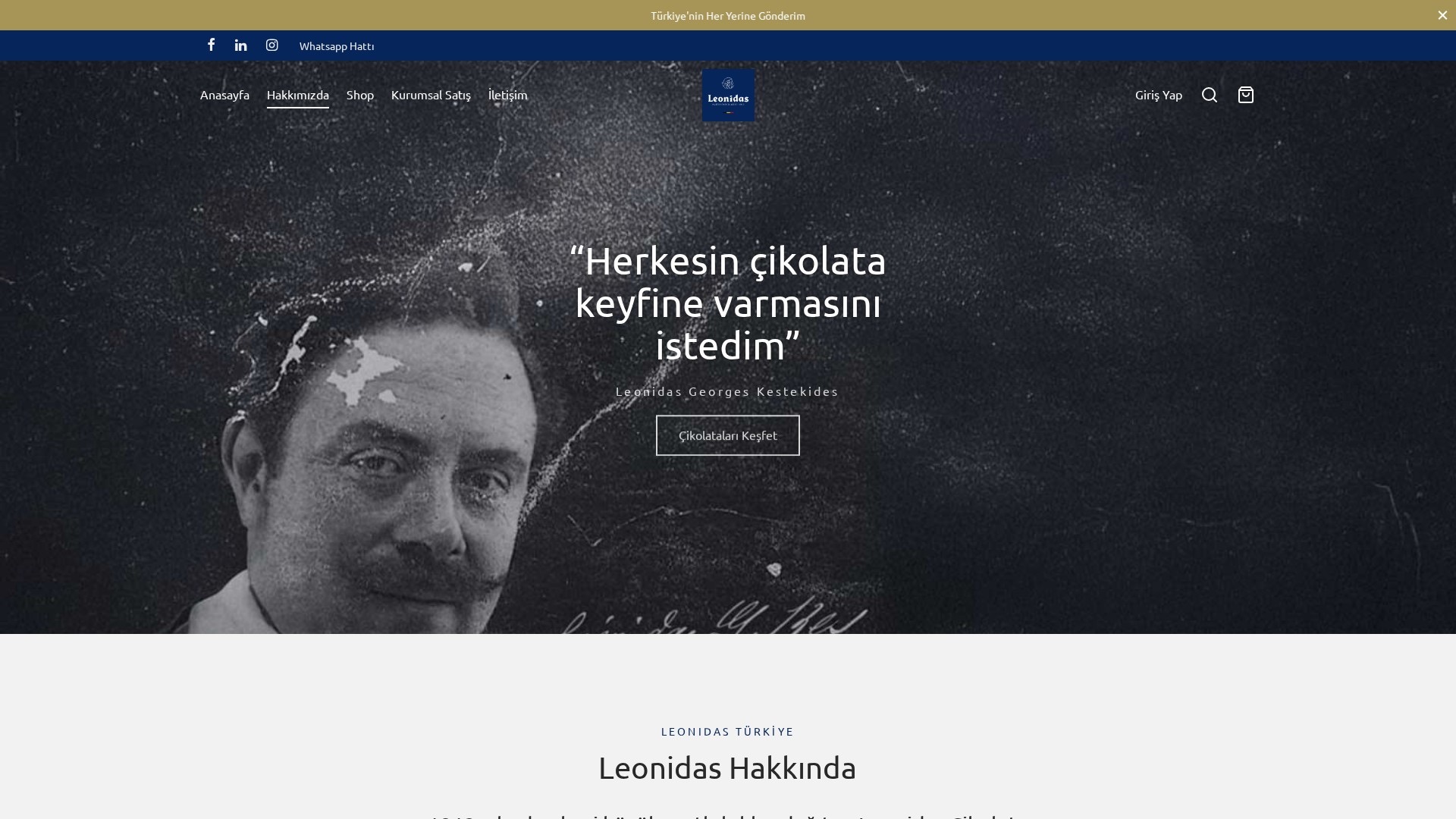 Leonidas Lezzetleri iç sayfa 1